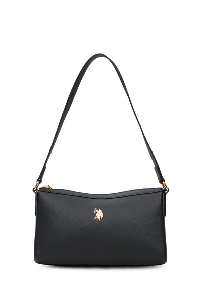 U.S. Polo Assn. Black-Black Women's Shoulder Bag Us25582