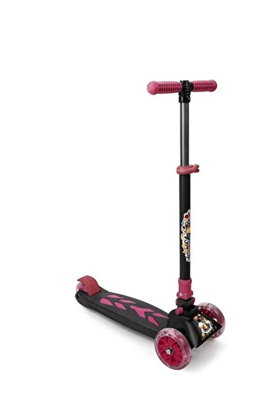 byzm 09575 winky 5+ age 90kg pink color scooter -klt