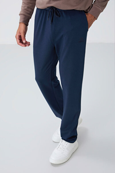 TOMMY LIFE T06Er-84682 Düz Paça Erkek Eşofman Alt