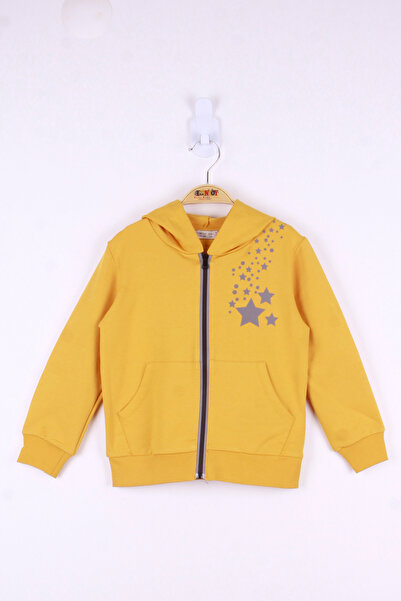 Toontoy Cardigan pentru fetiță Star cu imprimeu