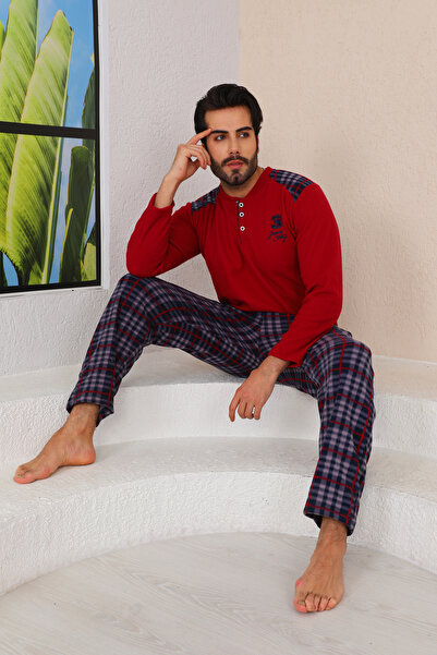 BAMBUTKİDS Kışlık Erkek Polar Pijama Takımı - Sıcak Tutan Pijama