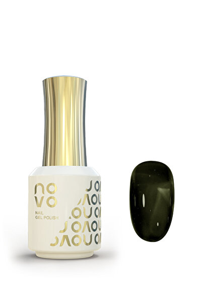 No-vo طلاء أظافر جيلي جل، طلاء أظافر شفاف، جل UV LED للاستخدام المنزلي 12 مل ...