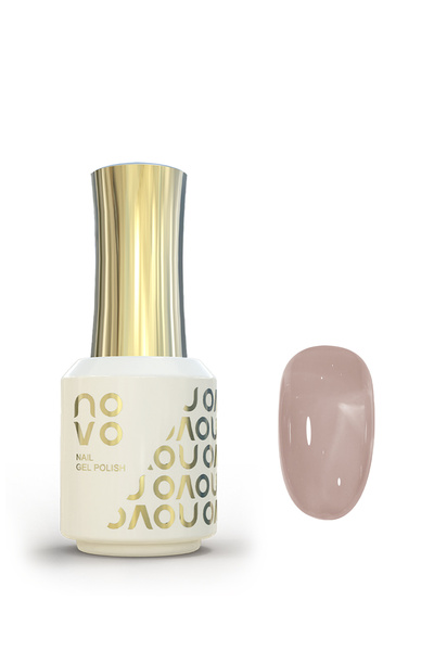 No-vo طلاء أظافر جيلي جل، طلاء أظافر شفاف، جل UV LED للاستخدام المنزلي 12 مل ...