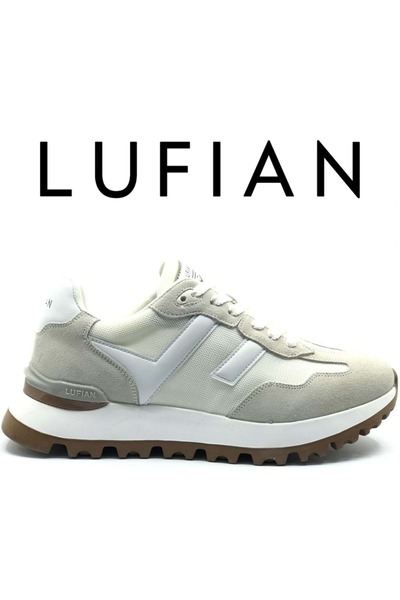Lufian 111230264 Arthur Sneaker Men's Leather Shoes White