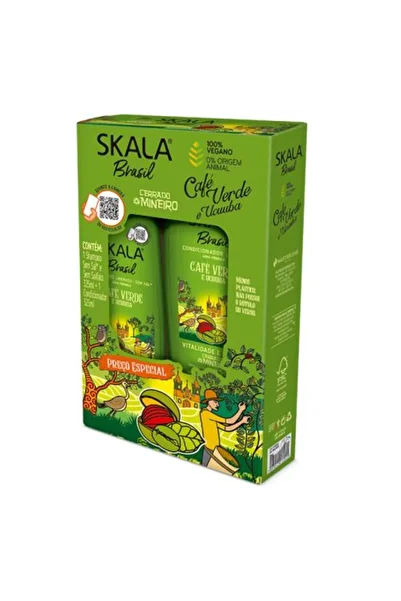 SKALA Expert 2-in-1 Shampoo and Conditioner with Green Coffee 325ml