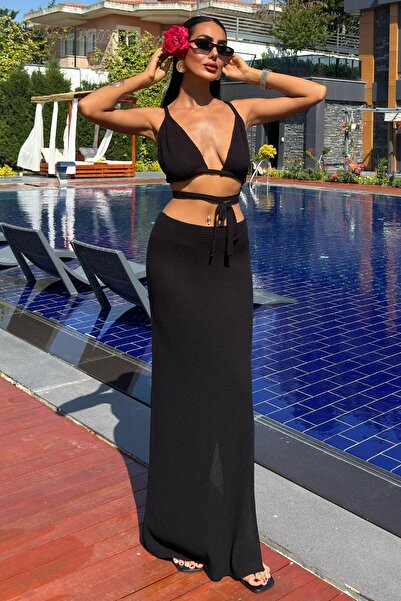 THE VOLER Andy Cup Top Etek Takım- Siyah