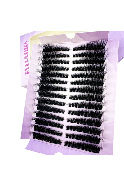 Choice1 dd 14 صفًا 80D 14 صفًا مجموعات رموش رقيقة مجموعات رموش كثيفة وممتدة 50D/80D يسار/يمين