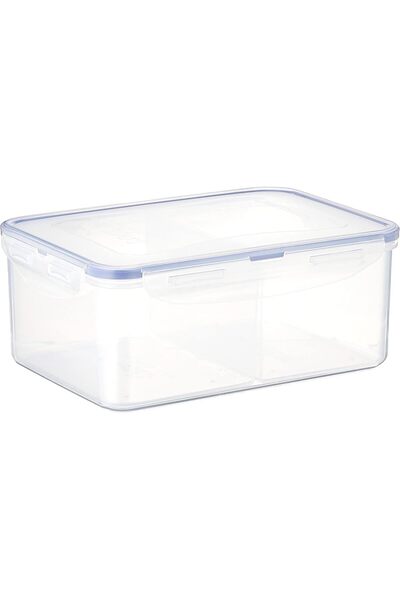 erorex Stackable Airtight Container Rectangular 2.3L (With Divider)
