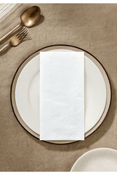 pelure store 33 X 33 cm 2-Ply 50-Pack Waiter Fold White Paper Napkins