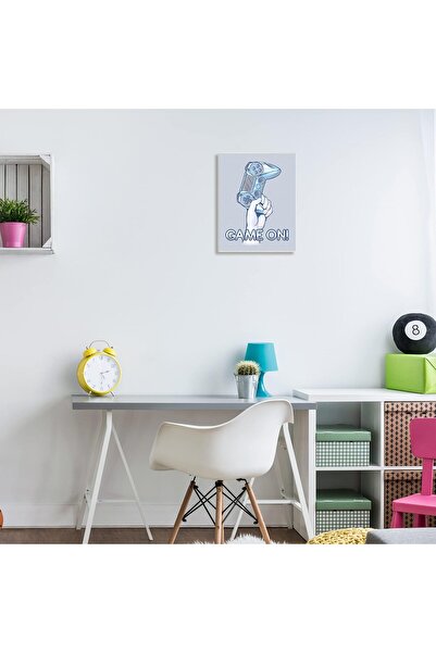 erorex تصميم زيوي لي، رسم توضيحي لنص يحمل وحدة تحكم الألعاب