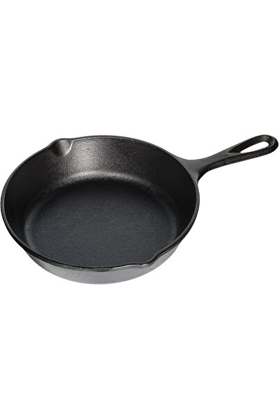 erorex Pre Seasoned Cast Iron Durable Non Stick Round Skillet Pan Black 20.3C...