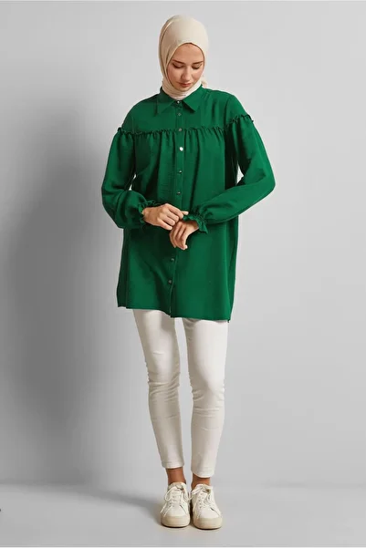 Alvina Shirt Collar Tunic 45690