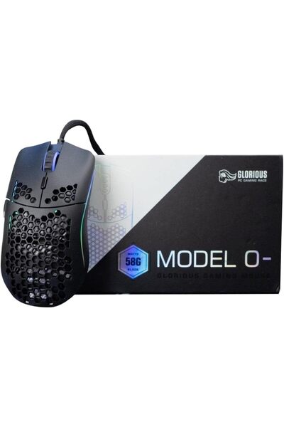 erorex Model O Minus Worlds Lightest Gaming Mouse With Rgb 58 Grams Matte Black