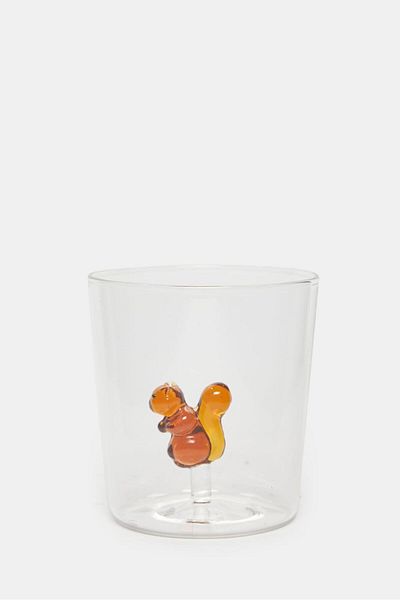 erorex Borosilicate Three Dimensional Animal Print Coffee Cup, White, One Size 132194370
