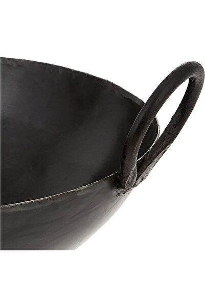 erorex Iron Wok (Kadai), Black, Ik0016