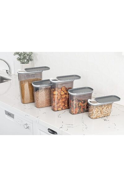 erorex Foly Life Airtight Meal Prep Storage 4 Ltr Locking Lids, Re Usable Plastic Food Storage Container,