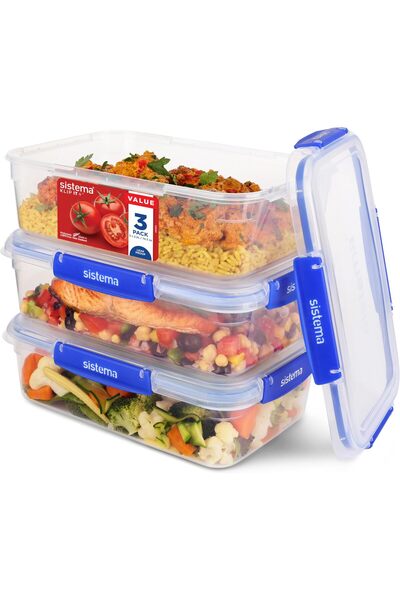 erorex Klip It 2.2L Rectangle 3 Pack