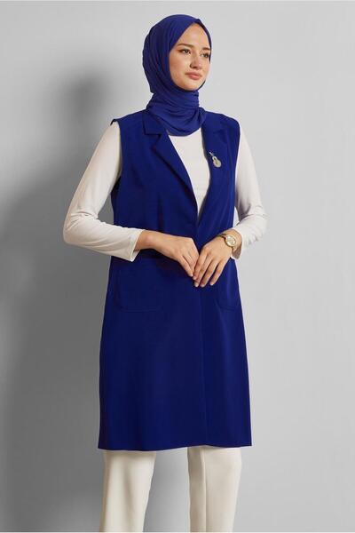 Alvina Brooch Detail Vest 44658