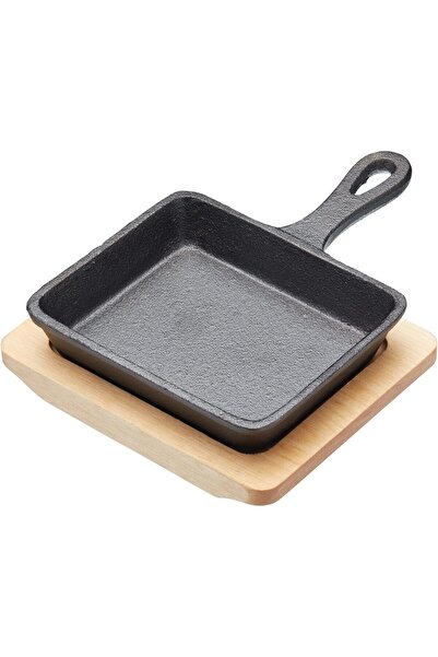 erorex Artfry18 Cast Iron Mini Frying Pan, 12.5X18X2Cm, Gift Boxed