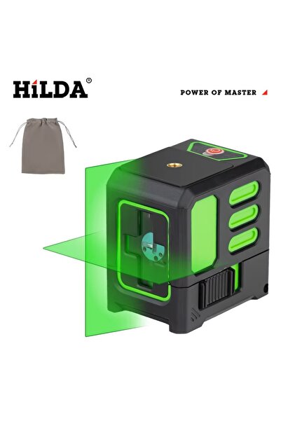 Choice7 مجموعة من 11 مقياس مستوى الليزر هيلدا، خطين متقاطعين، ليزر مستوى أخضر...