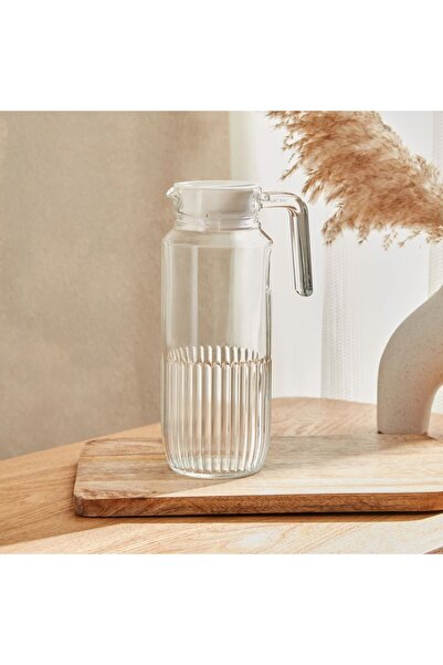 Home Box Luminarc Gridz Fridge Jug with Lid - 1.3 L