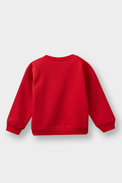 DeFacto Kırmızı Erkek Bebek Sweatshirt E9238A5/RD79
