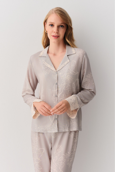 SUWEN Sayra Masculine Pajama Set