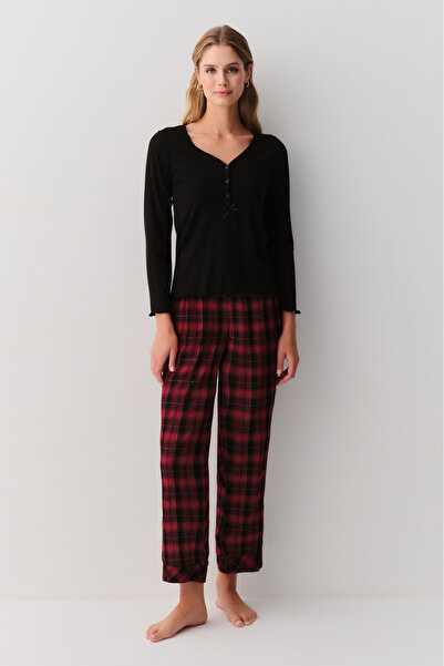 SUWEN Alda Pijama Takımı