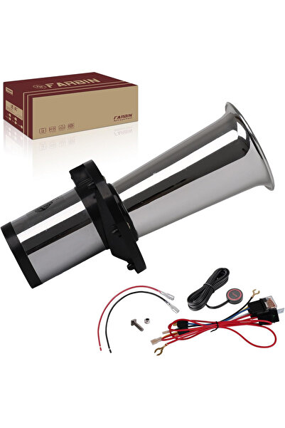 VHG Claxon suplimentar pentru mașini clasice, tonuri argintii