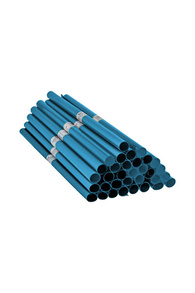 Muka Kaplık Rulo Şeffaf Mavı Ambalaj Jelatini  40x150 cm-5 Adet