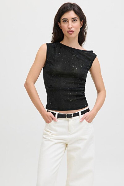 Jack & Jones Жіноча блузка з блискучим коміром - Holly