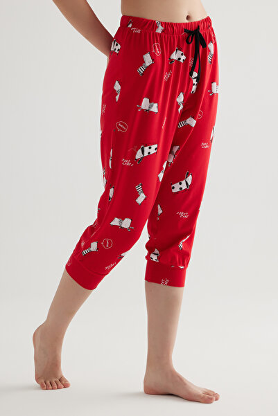 Hays Kadın Pamuklu Kapri Pijama Altı