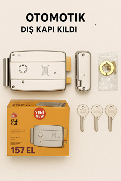 KALE 157 EL ELEKTİRİKLİ DIŞ KAPI KİLİDİ