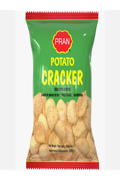 pran رقائق البطاطس بنكهة الجبن 60 جرام × 60