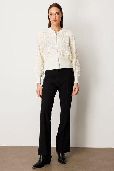 ON Embossed Bomber Coat