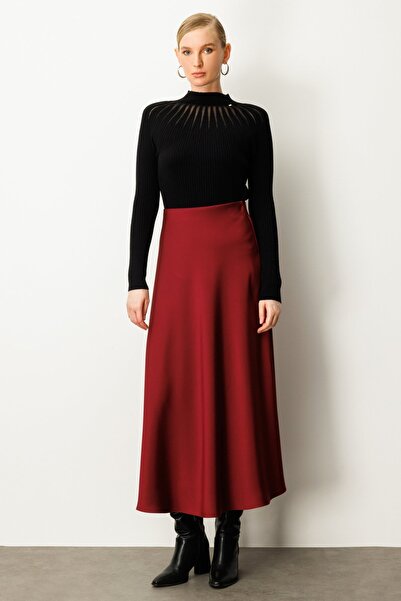 Ekol Maxi Length Flounce Skirt