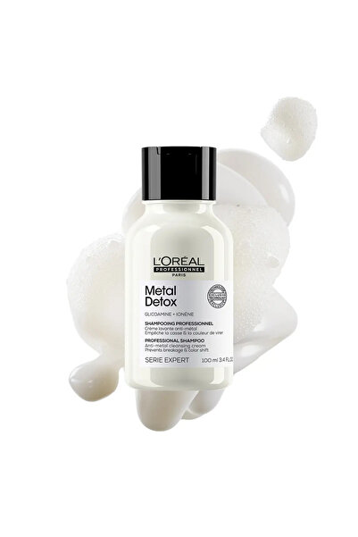 L'oreal Professionnel Sampon profesional anti-impuritati, L’oreal Professionnel METAL DETOX, 100 ml