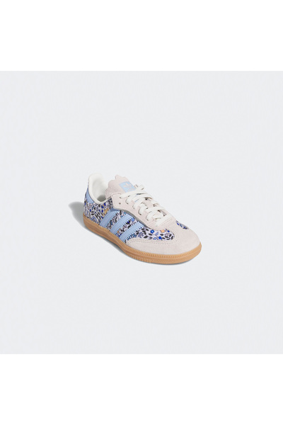 adidas Samba Og Cf El C Kids Gray Sports Shoes