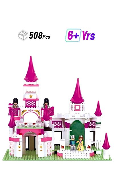Sluban مجموعة مكعبات بناء قلعة الأحلام المكونة من 508 قطعة