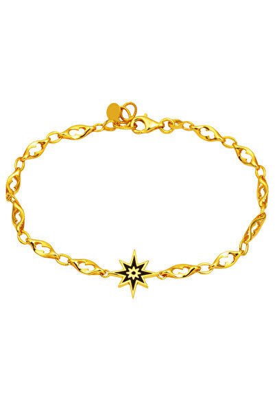 Bilezikci Kuzey Yıldızı İtalyan 22 Ayar Altın Bileklik