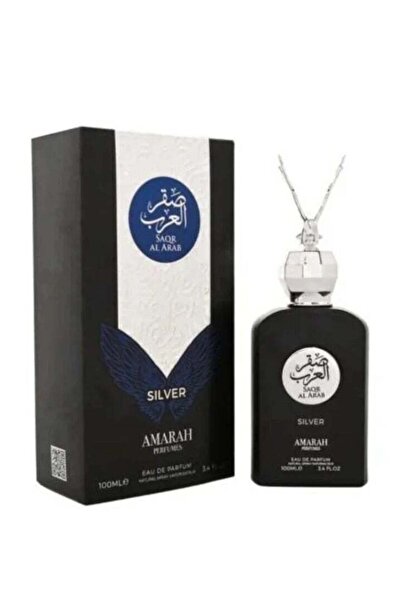 AMARAH Perfumes عطر صقر العرب سلفر او دى بارفيوم 100 مل