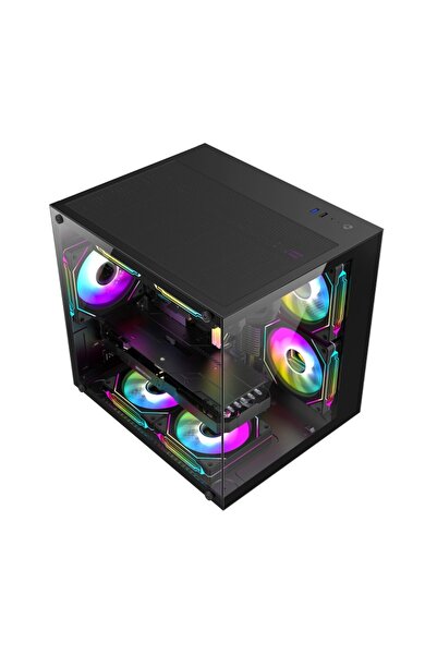 XASER Cube X10 Ryzen 7 5700x 32GB Ram 1TB M.2 NVMe SSD RTX3050 Masaüstü Oyuncu Bilgisayarı