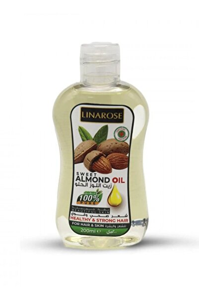 Linarose زيت اللوز الحلو للشعر والبشرة من لينا روز 200 مل