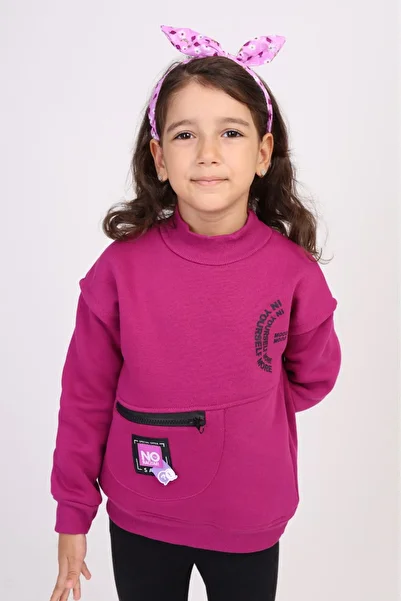 Toontoy Girl's Printed Sweatshirt