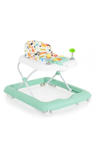 Moni Zizzy Mint walker with musical panel and toys