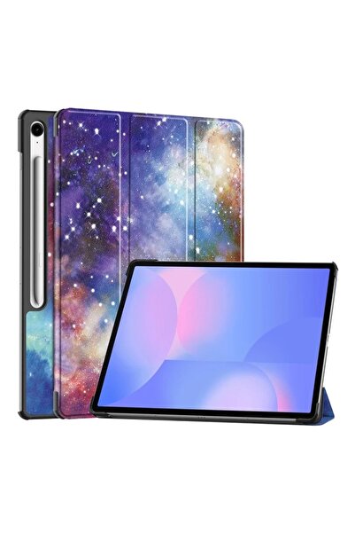 SKYDDAR INNOVATION Husă tabletă pentru Samsung Galaxy Tab S10 FE Plus, suport multiunghi, FoldPro, Galaxy, set autocolante