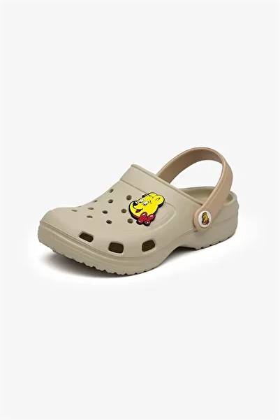 Haribo Number 25-35 Licensed Children's Smart Sole Slippers-Cream