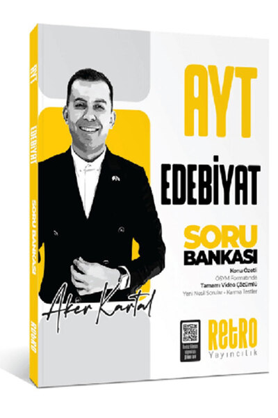 RETRO YAYINCILIK 2026 YKS AYT Edebiyat Soru Bankası Tamamı Video Çözümlü Retro Yayıncılık