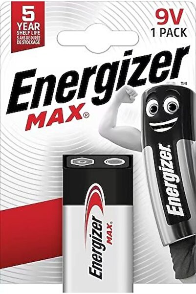 Energizer 9 Volt Alkalin Pil