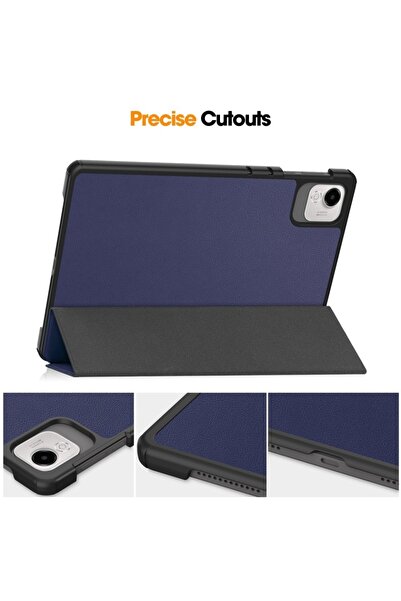 SKYDDAR INNOVATION Husă tabletă pentru Honor Pad X9a / X9 / X8 Pro / X9 Pro, FoldPro, albastră, set cu autocolant